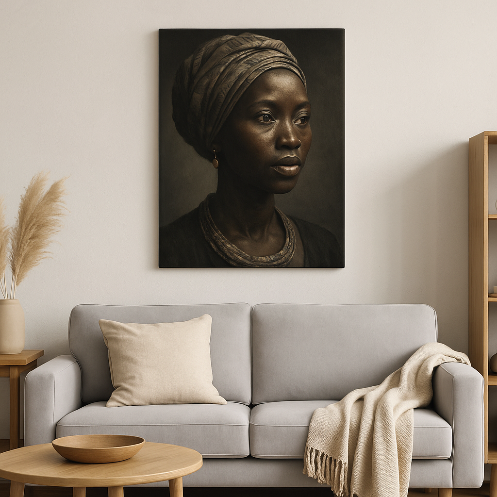 Quadro canvas solidale – Balouo Salo