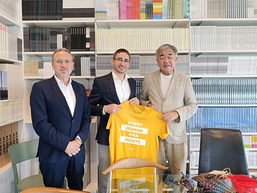 Raoul Vecchio e Kengo Kuma a sostegno di Balouo Salo
