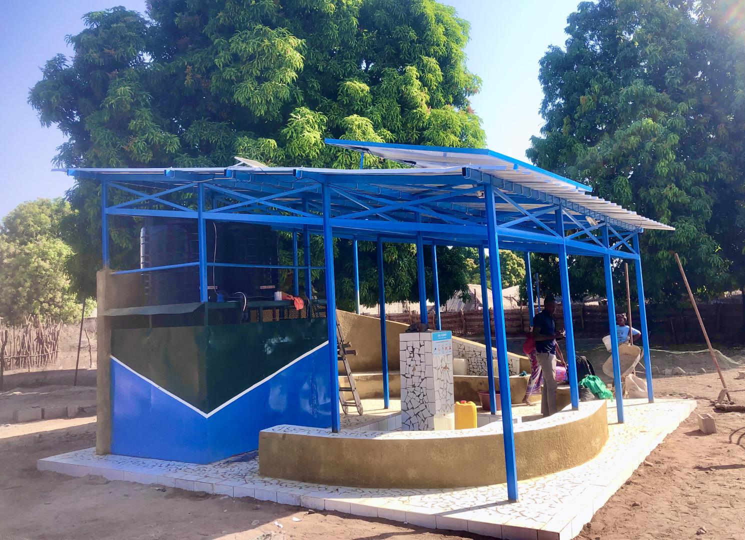 Pozzo profondo a Moyafara di Balouo Salo in Senegal 