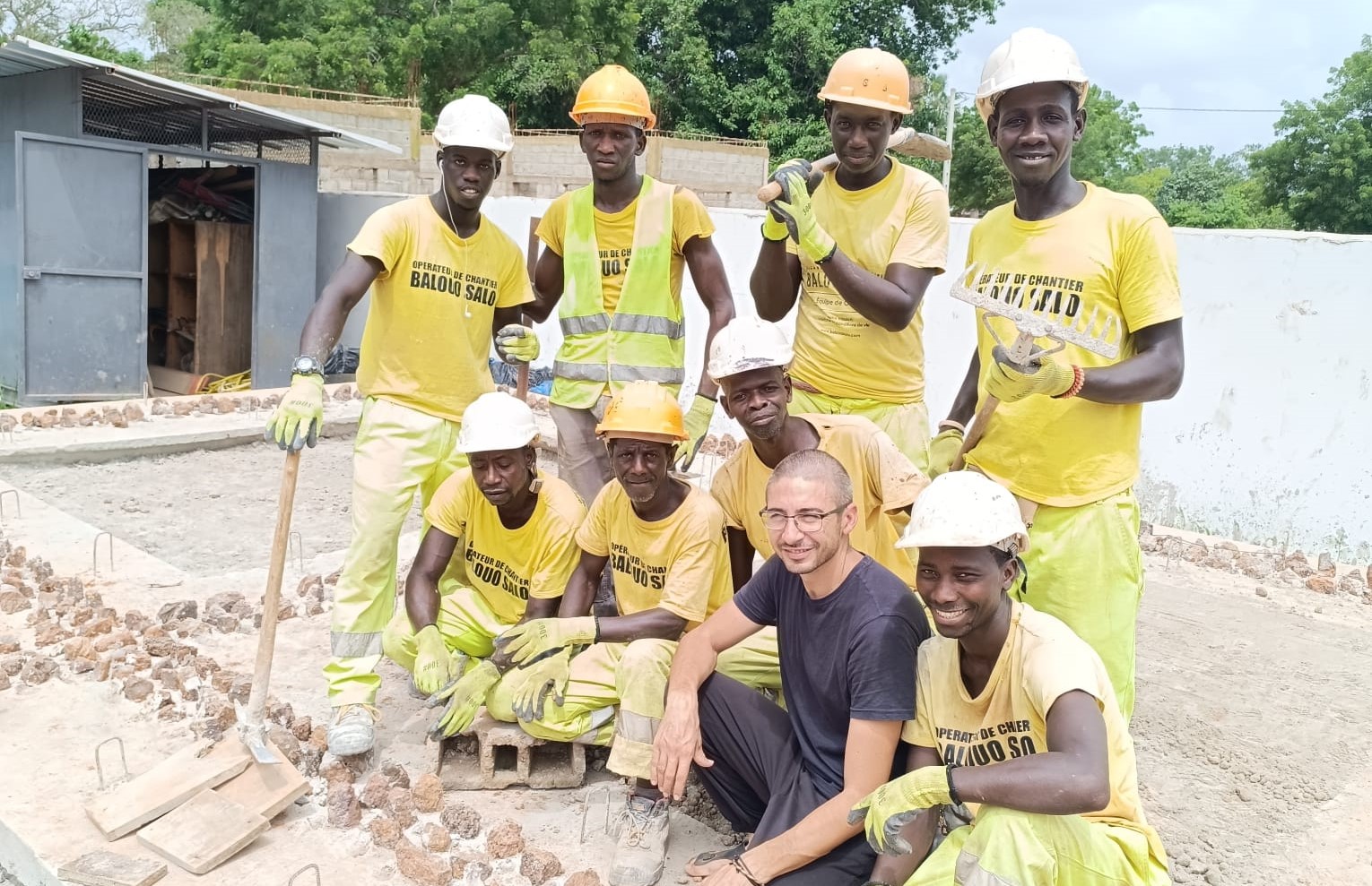 Raoul Vecchio & Jali Diabate , founders of Balouo Salo